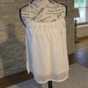 Elegant White Women's‎ Tank Top